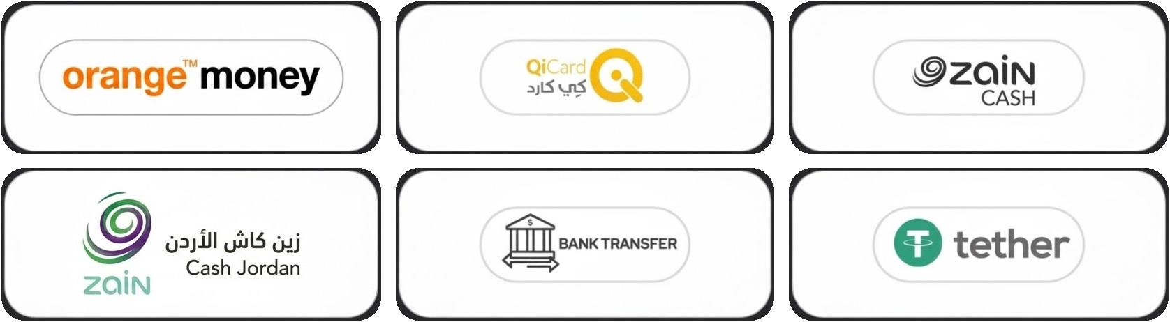 طرق الإيداع والسحب